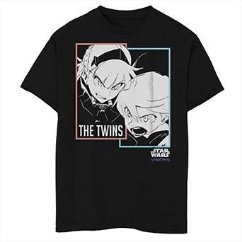 Boys 6-20 Star Wars Visions The Twins Box Up Graphic Tee