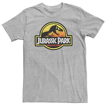 Big & Tall Jurassic Park Sunset Circle Graphic Tee