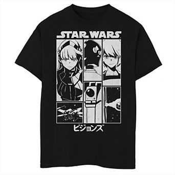 Boys 8-20 Star Wars Visions Simple Panel Poster Graphic Tee