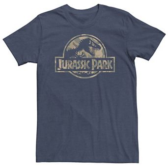 Big & Tall Jurassic Park Circle Camo Graphic Tee