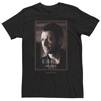 Big & Tall Jurassic Park Dr. Ian Malcolm Chaos Theorist Tee