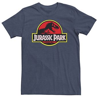 Big & Tall Jurassic Park Outline Graphic Tee