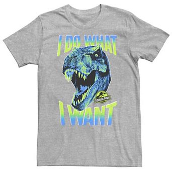 Big & Tall Jurassic Park T-Rex I Do What I Want Tee