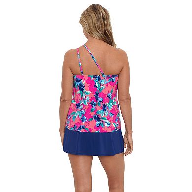 Women's Bal Harbour Asymmetrical Tankini Top