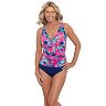 Women's Bal Harbour Ruched Tummy Control One-Piece Swimsuit