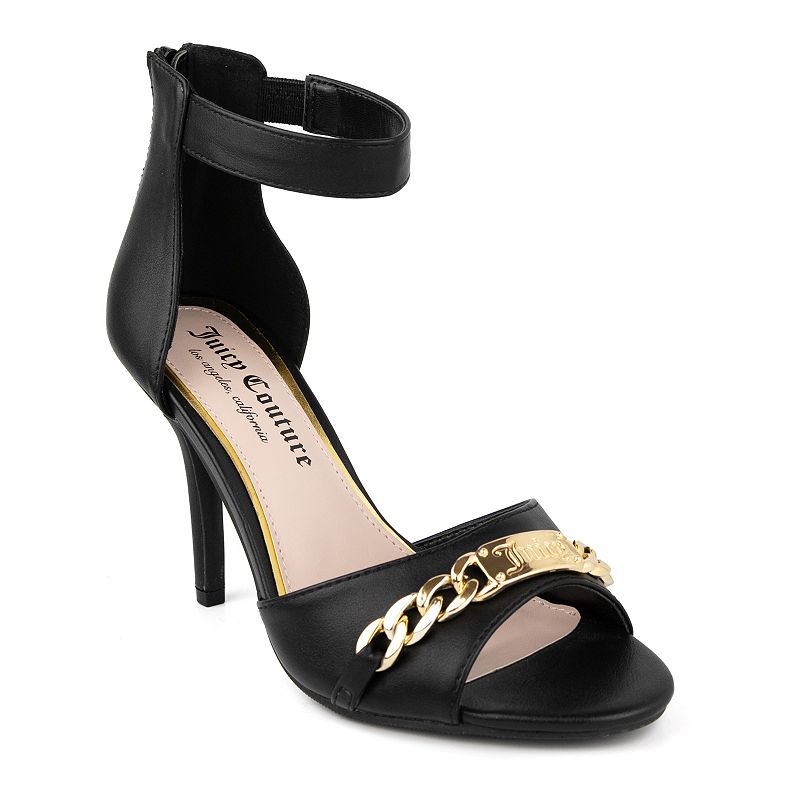 UPC 196050122271 product image for Juicy Couture Maia Women's Dress Sandals, Size: 8.5, Black | upcitemdb.com