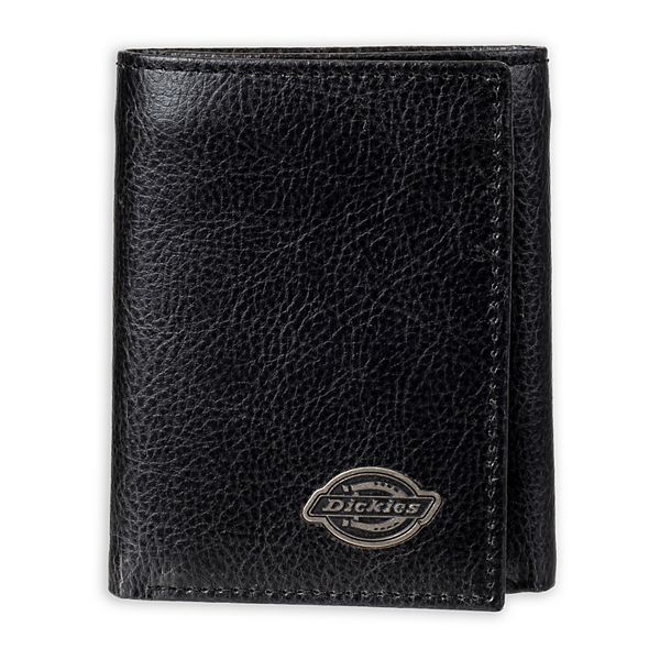 Melbourne Hvad er der galt hastighed Men's Dickies Leather Trifold Wallet with Interior Zip Compartment