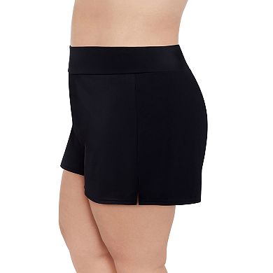 Plus Size Bal Harbour Tummy Control Swim Shorts