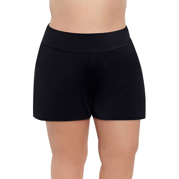 Plus Size Bal Harbour Tummy Control Swim Shorts