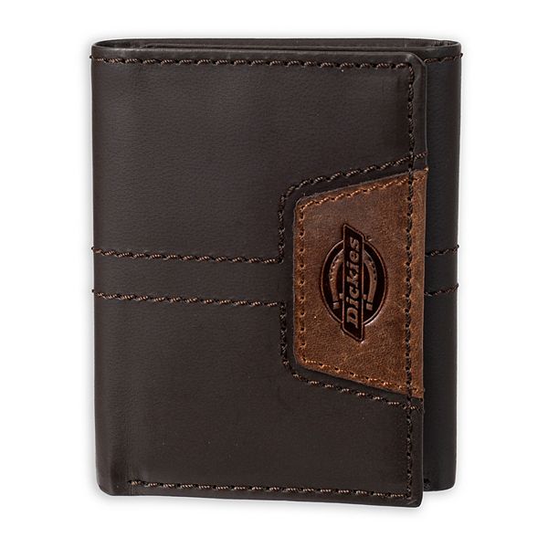 Men's Dickies Leather Extra Capacity Trifold Wallet