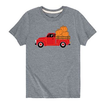 Boys 8-20 Delivering Pumpkins Graphic Tee