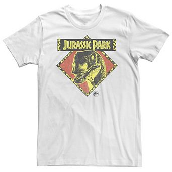 Big & Tall Jurassic Park Distress Raptor Stare Tee