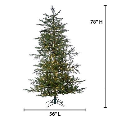 6.5-ft. Pre-Lit Portland Pine Artificial Christmas Tree