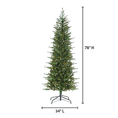 6.5-ft. Narrow Dover Pine Artificial Christmas Tree