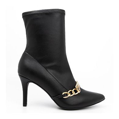 Juicy Couture Tommi Women's High Heel Ankle Boots