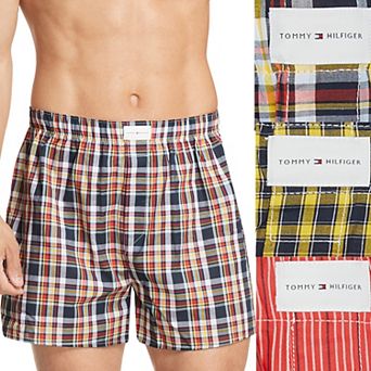 Men's Tommy Hilfiger 3-pack Cotton Classics Woven Boxers
