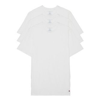 Men's Tommy Hilfiger 3-pack Cotton Classic Crew Neck T-Shirt with Moisture Wicking