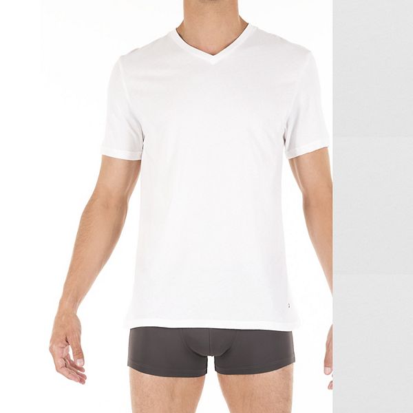 Rommelig Haringen Respectievelijk Men's Tommy Hilfiger 3-pack Cotton Classic V-Neck T-Shirt with Moisture  Wicking