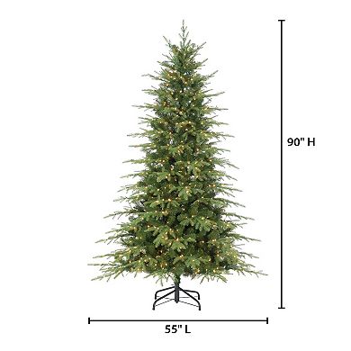 7.5-ft. Mountain Ash Micro LED Artificial Christmas Tree