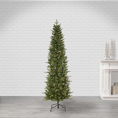7.5-ft. Narrow Saginaw Pine 450-Light Artificial Christmas Tree
