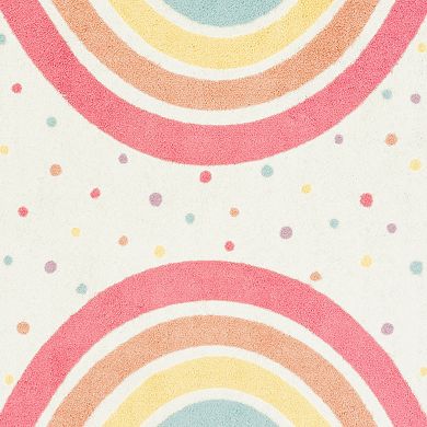 The Big One Kids™ Rug Rainbow Washable Shag