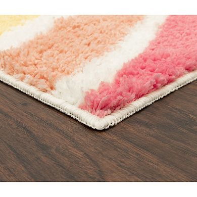 The Big One Kids™ Rug Rainbow Washable Shag