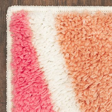 The Big One Kids™ Rug Rainbow Washable Shag