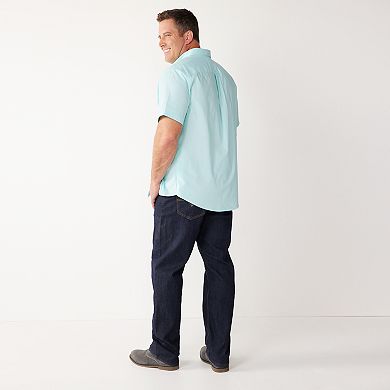 Big & Tall Croft & Barrow® Easy-Care Button-Down Shirt