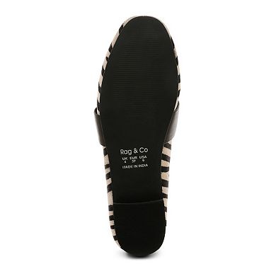 Rag & Co Naomi Women's Animal Print Loafers