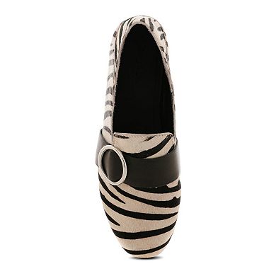 Rag & Co Naomi Women's Animal Print Loafers