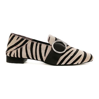 Rag & Co Naomi Women's Animal Print Loafers