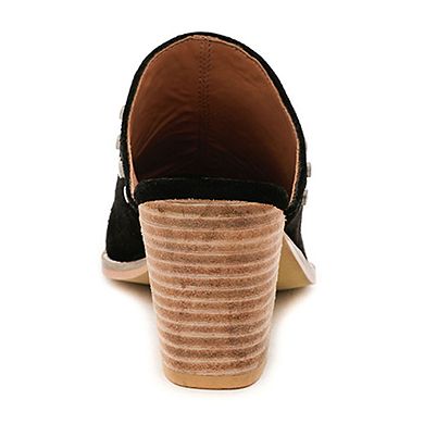 Rag & Co Leslie Women's Suede Mules