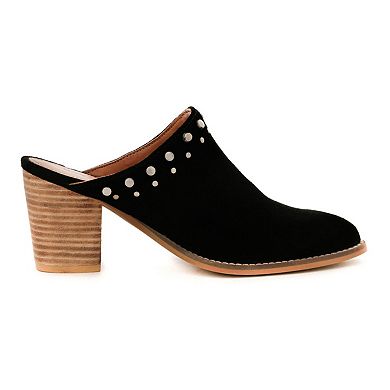 Rag & Co Leslie Women's Suede Mules
