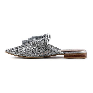 Rag & Co Melanie Women's Woven Mules