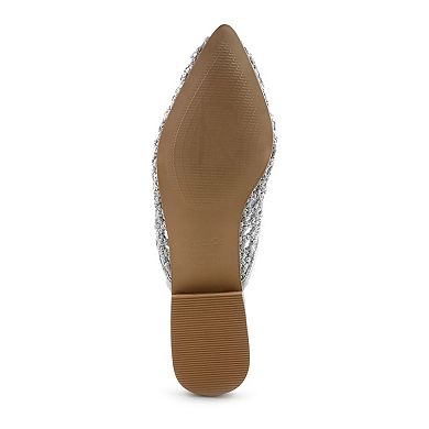Rag & Co Melanie Women's Woven Mules