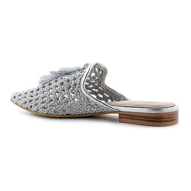 Rag & Co Melanie Women's Woven Mules