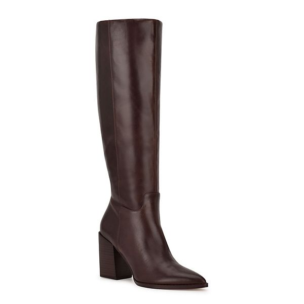 Nine West Brixe Women's Leather Knee-High Boots