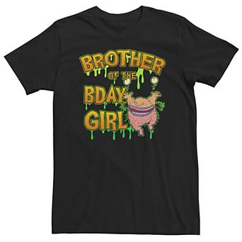 Big & Tall Aaahh!!! Real Monsters Krumm "Brother Of The BDay Girl" Tee