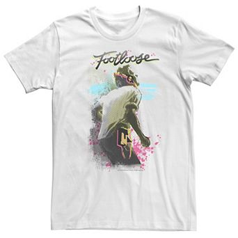 Big & Tall Footloose Neon Poster Title Graphic Tee