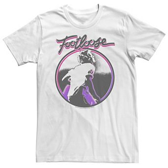 Big & Tall Footloose Ren McCormack Circle Portrait Title Graphic Tee