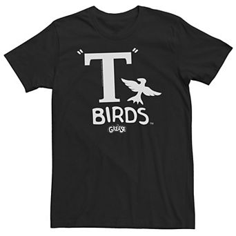 Big & Tall Grease T-Birds Poster Graphic Tee