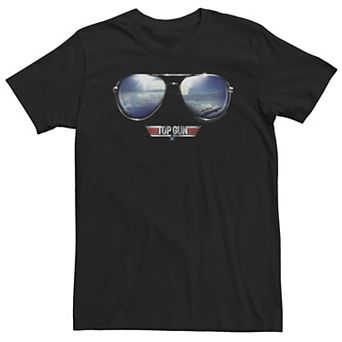 Big & Tall Top Gun Aviator Sky Reflection Tee