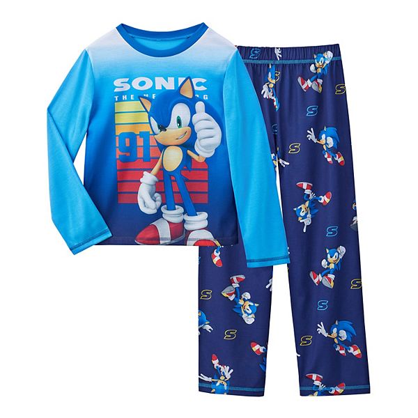 Sonic pajamas size discount 6