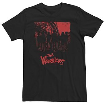 Big & Tall The Warriors Coney Island Group Silhouette Tee