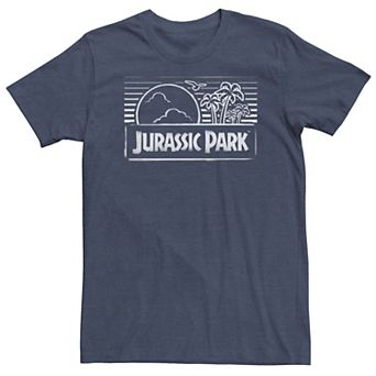 Big & Tall Jurassic Park Spray Park Tee
