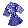 Women's Lilac+London Satin Wrap Robe