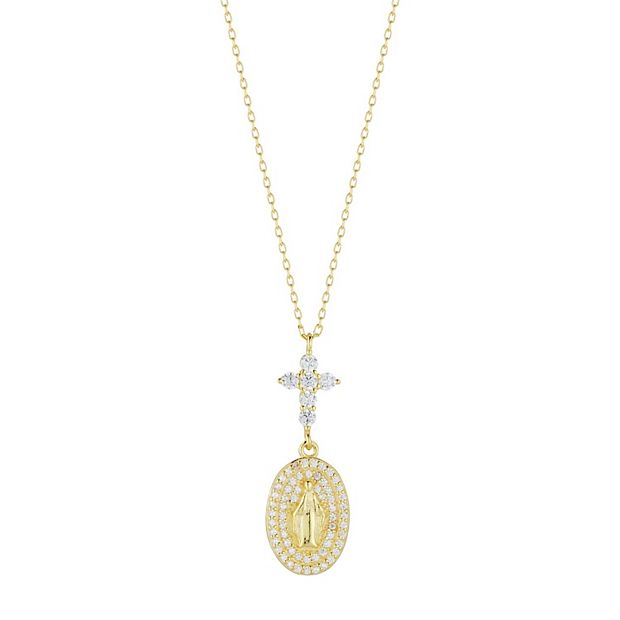 Kohls virgin online mary necklace