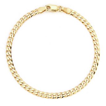 Sunkissed Sterling Sterling Silver 7 in Curb Chain Bracelet