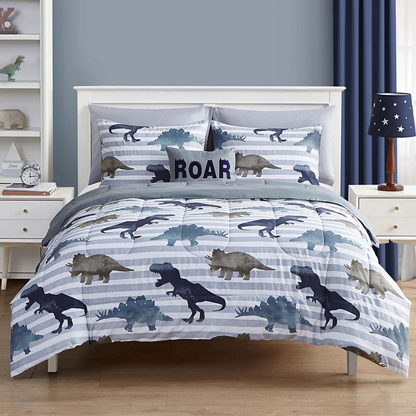 Dinosaur comforter sale set full