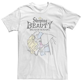 Big & Tall Disney Sleeping Beauty Wake Me For The Romance Sketch Tee